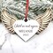Memorial Ornament, Angel Wings Ornament, Until We Meet Again, Grief Gift for Friend, Loss of Sister Gift, Brother Gift, Mother, Father product 3